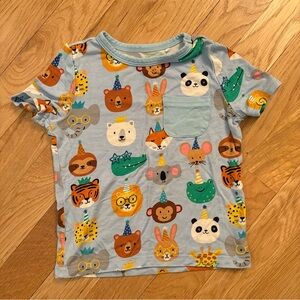 Little Sleepies “Party Pals” Pocket Tee